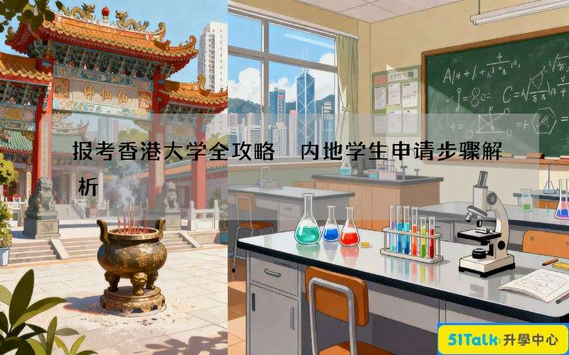 报考香港大学全攻略 内地学生申请步骤解析